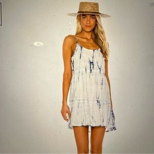 Bella Dahl Strappy Tiered Dress - Small